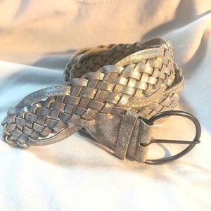 Silver Glam Vintage Rope Belt Juniors Size 9
